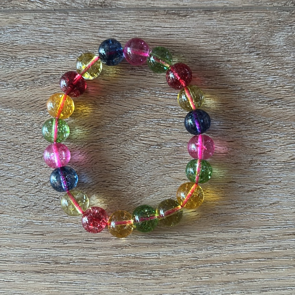 🏝️☀️Vacation Uplifting Colorful Beaded Bracelet